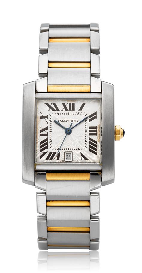 two tone cartier tank